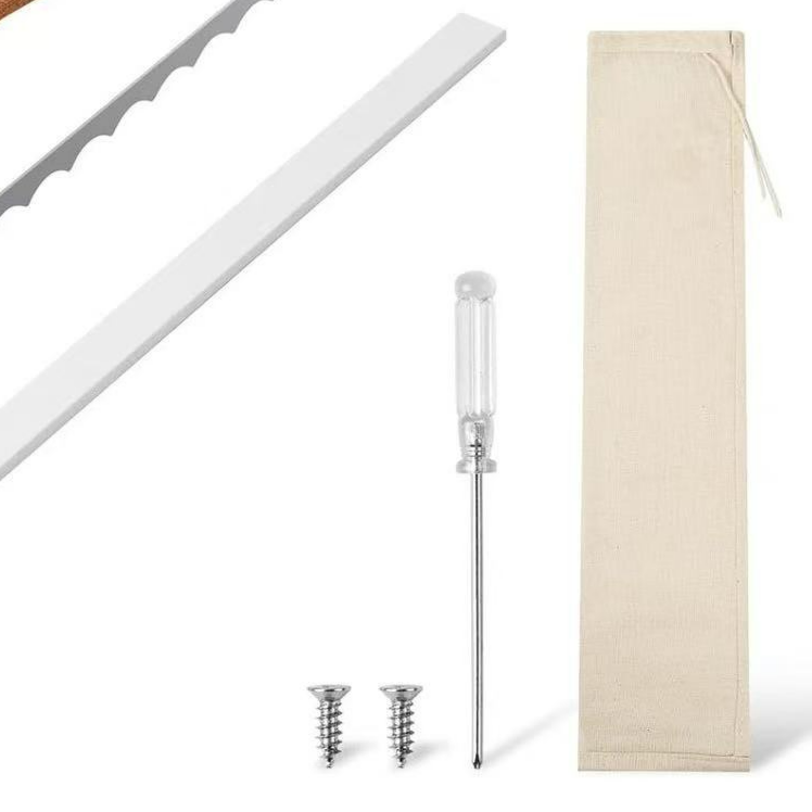 Utility Bread Knife with Solid Wood Handle