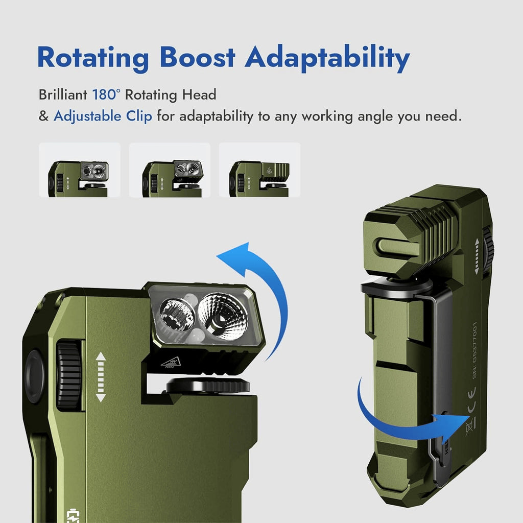 Rechargeable Field Flashlight